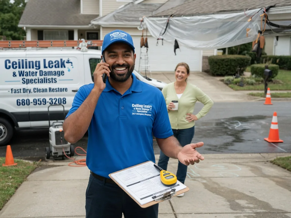 Ceiling Leak Cleanup Fullerton, ND FAQs